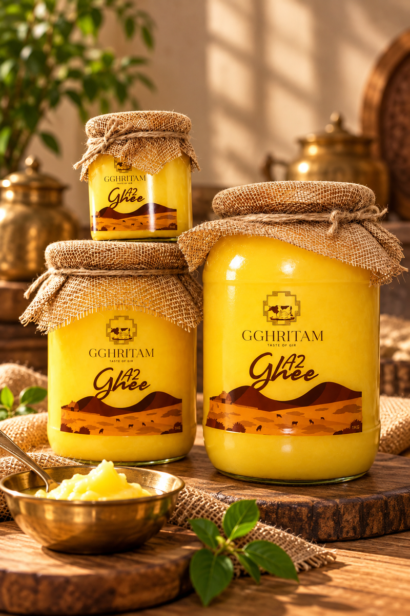 Bilona Handmade A2 Cow Ghee – Pure Gir Cow Ghee